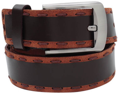 34% OFF on Walletsnbags Men, Boys Casual Brown Genuine Leather, Genuine Leather Belt B 44-BR