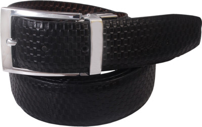 Newhide Men Formal Black, Brown Genuine Leather Reversible Belt Black, Brown