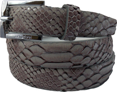 20% OFF on Honeybadger Women Casual Grey Genuine Leather Belt Grey-04 20% OFF on Honeybadger Women Casual Grey Genuine Leather Belt Grey-04