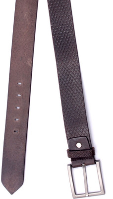 62% OFF on Pacific Gold Men Casual Brown Genuine Leather Belt Brown