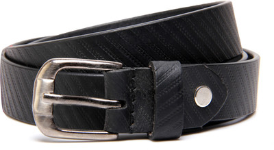 56% OFF on Ligans NY Men, Women Formal, Casual Black Genuine Leather Belt Black