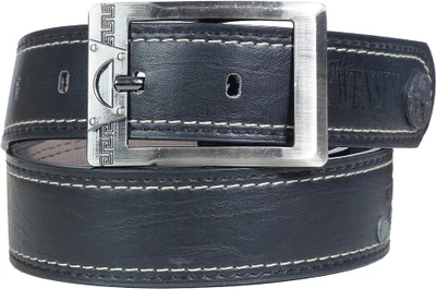 50% OFF on Blute Fittings Men Casual, Formal Black Artificial Leather Belt Black 50% OFF on Blute Fittings Men Casual, Formal Black Artificial Leather Belt Black