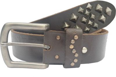 Sizzlers Men Casual Brown Genuine Leather Belt Brown Sizzlers Men Casual Brown Genuine Leather Belt Brown