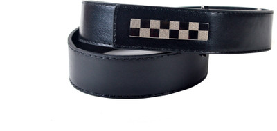 61% OFF on Drakemen Men Casual, Formal Black Genuine Leather Belt Black