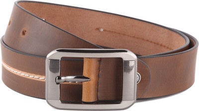 85% OFF on WildHorn Men Casual Brown Genuine Leather Belt Brown