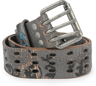 70% OFF on Aventura Outfitters Women Casual Grey Genuine Leather Belt Grey