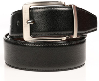 71% OFF on Create Awitty Inc Men Formal Black Artificial Leather Reversible Belt Black-101