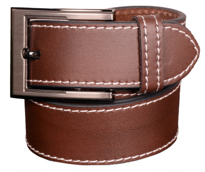 48% OFF on Cops Men Casual Brown Genuine Leather Belt Brown 48% OFF on Cops Men Casual Brown Genuine Leather Belt Brown