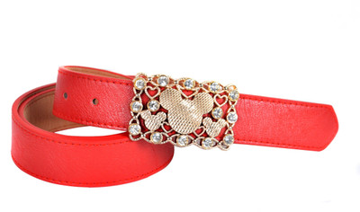 60% OFF on Vivaa Women Casual Red Artificial Leather Belt Red 60% OFF on Vivaa Women Casual Red Artificial Leather Belt Red