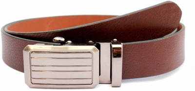57% OFF on Tops Men Formal Brown Genuine Leather Belt Brown
