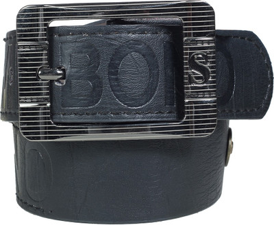 50% OFF on Blute Fittings Men Casual, Formal Black Artificial Leather Belt Black 50% OFF on Blute Fittings Men Casual, Formal Black Artificial Leather Belt Black