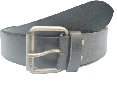 40% OFF on Sizzlers Men Casual Black Genuine Leather Belt Black 40% OFF on Sizzlers Men Casual Black Genuine Leather Belt Black