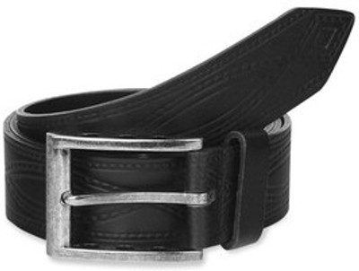 50% OFF on Paradigm Design Lab Men Casual Black Genuine Leather Belt Black