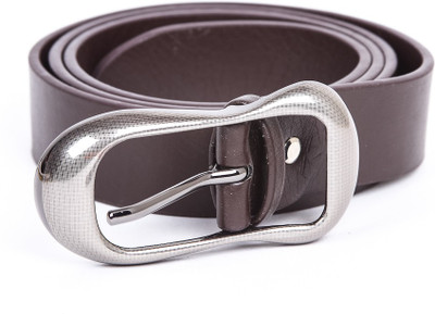 55% OFF on 365labels Men Casual Brown Genuine Leather Belt Brown-4