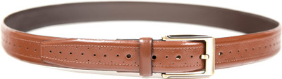 42% OFF on Quero Men Formal Brown Genuine Leather, Metal Belt Brown 42% OFF on Quero Men Formal Brown Genuine Leather, Metal Belt Brown
