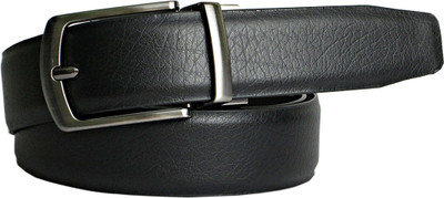 52% OFF on Abhinavs Men Formal, Casual Black, Brown Genuine Leather Reversible Belt BLBW03