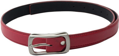 54% OFF on SkyWays Women Casual, Semi-formal Red Artificial Leather Belt Red-02 54% OFF on SkyWays Women Casual, Semi-formal Red Artificial Leather Belt Red-02