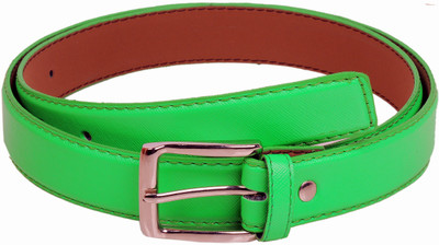 79% OFF on Naysa Women Casual, Formal Green Artificial Leather Belt Green