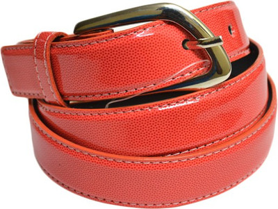 51% OFF on SkyWays Women Formal, Casual Orange Artificial Leather Belt OR-01