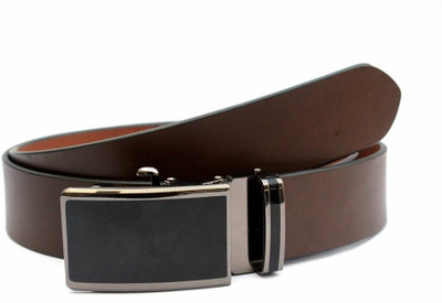 57% OFF on Tops Men Formal Brown Genuine Leather Belt Brown