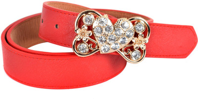 50% OFF on Vivaa Women Casual Red Artificial Leather Belt Red 50% OFF on Vivaa Women Casual Red Artificial Leather Belt Red