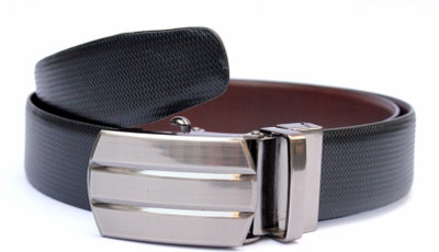 56% OFF on Tops Men, Women Formal Black, Brown Genuine Leather Reversible Belt Black