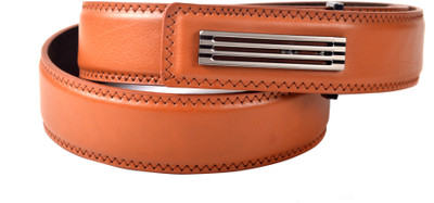 61% OFF on Drakemen Men Casual, Formal Brown Genuine Leather Belt Rust