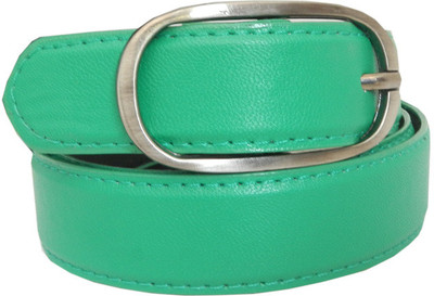 54% OFF on Bizarre Girls Casual Green Artificial Leather Belt S-GB-Green