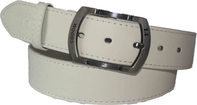 59% OFF on Authority Men Casual White Genuine Leather Belt White 59% OFF on Authority Men Casual White Genuine Leather Belt White