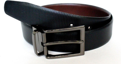 56% OFF on Tops Men, Women Formal Black, Brown Genuine Leather Reversible Belt Black
