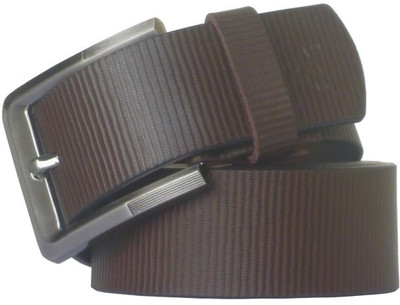 57% OFF on Sondagar Arts Men Casual Brown Genuine Leather Belt Brown