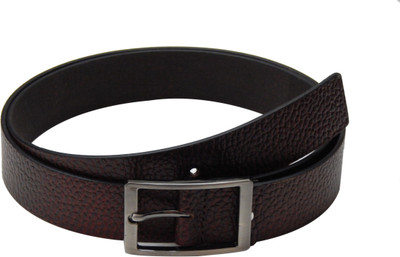 38% OFF on Navaksha Men Formal Brown Genuine Leather Belt Brown