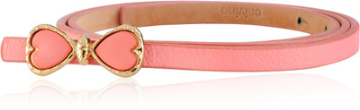 62% OFF on Calvino Girls Casual, Evening/Party Pink Artificial Leather Belt Pink 62% OFF on Calvino Girls Casual, Evening/Party Pink Artificial Leather Belt Pink