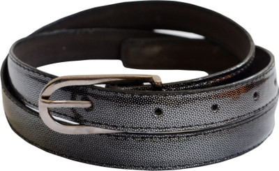 54% OFF on Bizarre Girls Casual Black Artificial Leather Belt Dotted-B