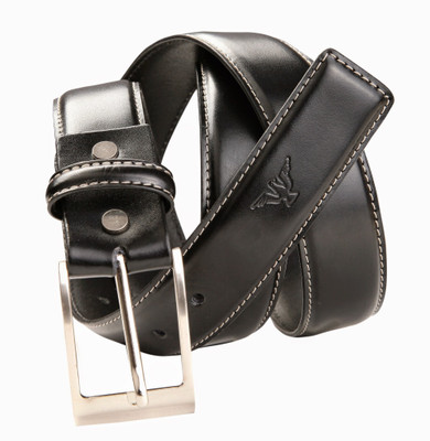 32% OFF on Kamillo Men, Women Casual, Formal Black Genuine Leather Belt Black