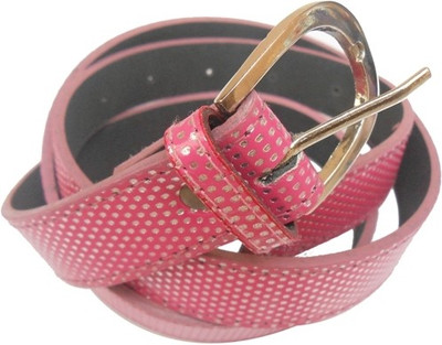 74% OFF on D&D Girls Casual Pink Artificial Leather Belt Pink-11 74% OFF on D&D Girls Casual Pink Artificial Leather Belt Pink-11