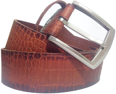 20% OFF on The Stuff Men Casual Tan Genuine Leather Belt Tan