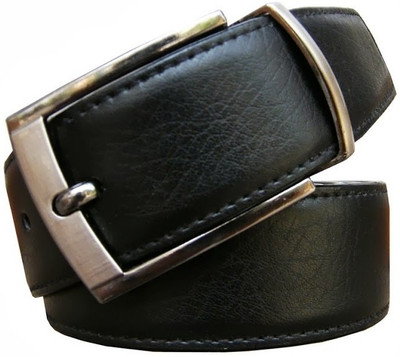 61% OFF on Winsome Deal Men, Boys Formal Artificial Leather Reversible Belt Black