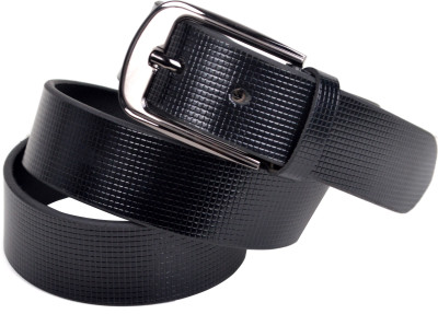 60% OFF on Drakeman Men Formal Black Genuine Leather Belt Black