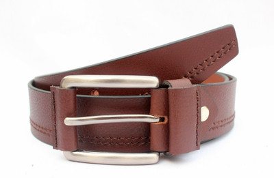 42% OFF on Tops Men Casual Brown Genuine Leather Belt Brown