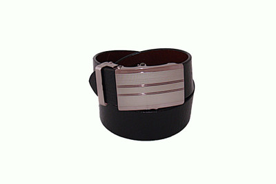 35% OFF on Sfa Men Formal Black Genuine Leather Reversible Belt Black, Brown574