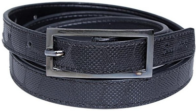 Scarleti Women Casual Black Genuine Leather Belt Black Scarleti Women Casual Black Genuine Leather Belt Black