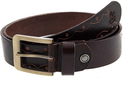 65% OFF on Hornbull Men Casual Brown Genuine Leather Belt Dark Brown 65% OFF on Hornbull Men Casual Brown Genuine Leather Belt Dark Brown
