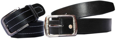 67% OFF on Winsome Deal Men Formal, Casual Black Artificial Leather Belt Black 67% OFF on Winsome Deal Men Formal, Casual Black Artificial Leather Belt Black