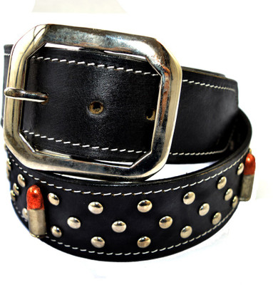 59% OFF on Saiva Men, Boys Casual, Formal, Evening, Party Black Genuine Leather Belt Black-00