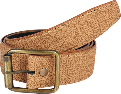 77% OFF on G-MOS Men Casual Beige Artificial Leather Belt Beige03