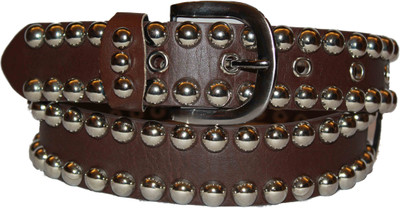 59% OFF on Authority Men Casual Brown Genuine Leather Belt Brown