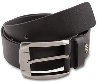 Aditi Wasan Men Formal Black Genuine Leather Belt Black Aditi Wasan Men Formal Black Genuine Leather Belt Black
