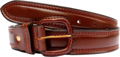 57% OFF on Tops Men, Women Casual Tan Genuine Leather Belt Tan