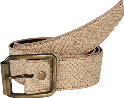 77% OFF on G-MOS Men Casual Beige Artificial Leather Belt Beige01 77% OFF on G-MOS Men Casual Beige Artificial Leather Belt Beige01